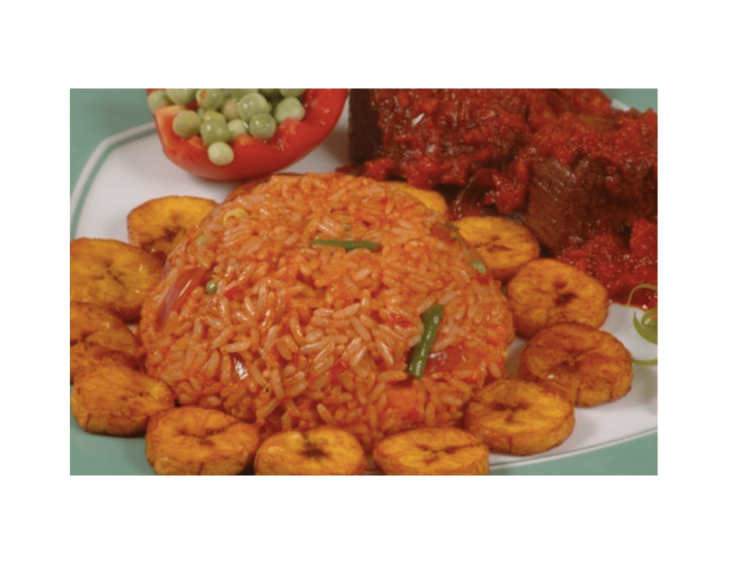 Jolif Rice with kele wele